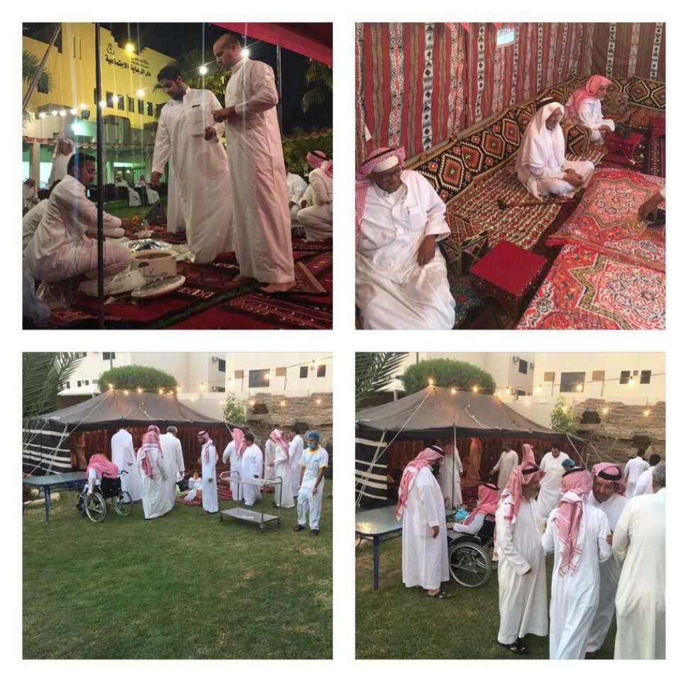 أقامت دار الرعاية الاجتماعية للمسنيين بـ #الرياض حفل إفطار لنزلائها حضره عدد من مسؤولي الوزارة.