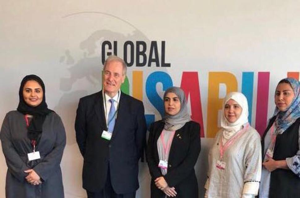الدكتورة الرماح تشارك بالقمة العالمية للإعاقة في لندن وتلتقي بوزير التنمية البريطاني والمدير التنفيذي لمنظمة العمل الدولية الدكتورة الرماح تشارك بالقمة العالمية للإعاقة في لندن وتلتقي بوزير التنمية البريطاني والمدير التنفيذي لمنظمة العمل الدولية