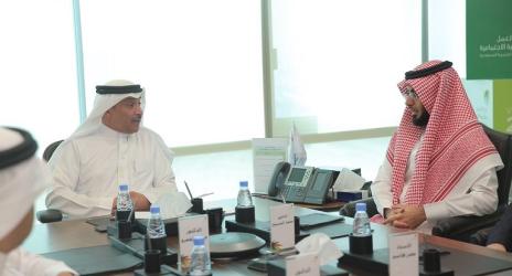 نائب وزير العمل والتنمية الاجتماعية يبحث مع وكيل وزارة الاتصالات وتقنية المعلومات تعزيز الشراكةفي مجالات التحول الرقمي