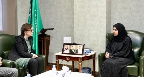 د. تماضر الرماح تبحث مع وزيرة الدولة للشؤون الخارجية في السويد سبل تعزيز التعاون