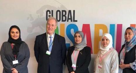 الدكتورة الرماح تشارك بالقمة العالمية للإعاقة في لندن وتلتقي بوزير التنمية البريطاني والمدير التنفيذي لمنظمة العمل الدولية