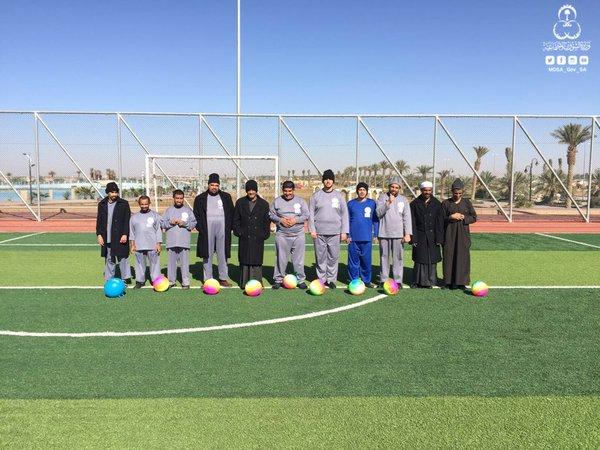 أقام مركز التأهيل الشامل بـ #بريدة يوم رياضي وترفيهي لنزلاءه بـ #بريدة. #الشؤون_الاجتماعية