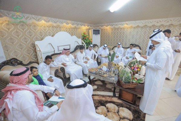 د.ماجد القصبي يلتقي بأبناءه في دار التربية الاجتماعية بـ #جازان