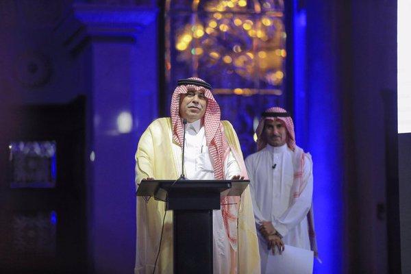 معالي د. ماجد القصبي أثناء حفل تدشين مبادرة دليل ذوي الإعاقة: الوزارة تسخر إمكاناتها لدعم قضايا ذوي الإعاقة.