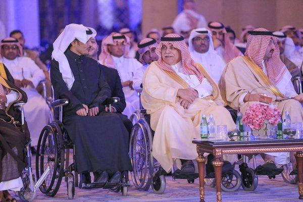 معالي د. ماجد القصبي أثناء حفل تدشين مبادرة دليل ذوي الإعاقة: الوزارة تسخر إمكاناتها لدعم قضايا ذوي الإعاقة.
