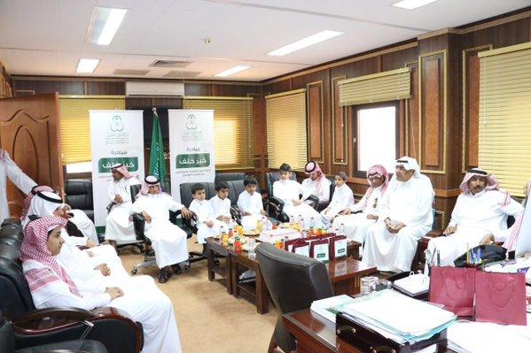 تدشين مبادرة #خير_خلف بفرع وزارة الشؤون الاجتماعية بمنطقة حائل بمشاركة كريمة من معالي وزير الشؤون الاجتماعية.