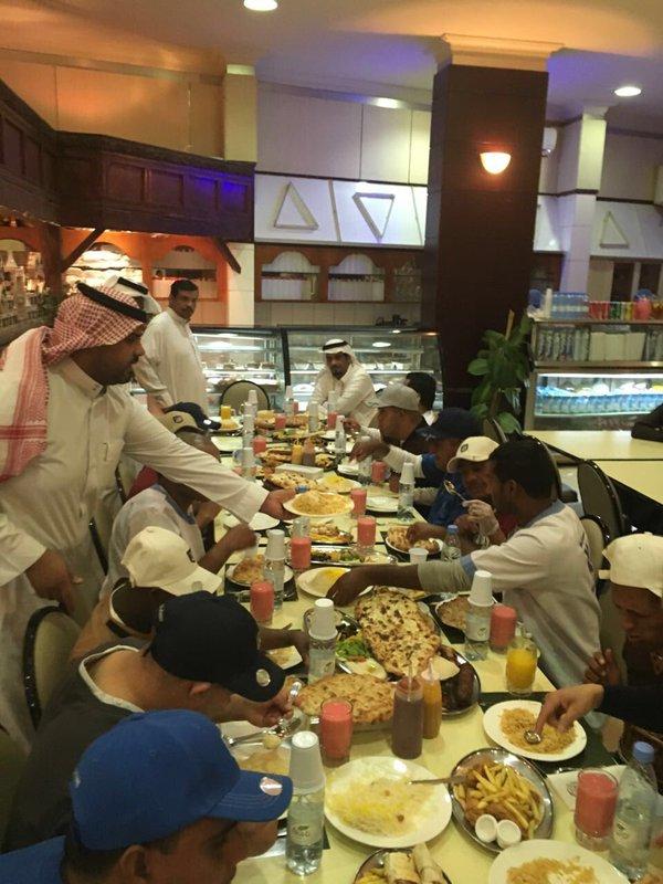 مطعم قصر المضياف يستضيف نزلاء التأهيل الشامل بـ #أبها