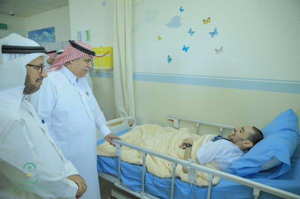 معالي الوزير الدكتور ماجد القصبي خلال زيارته التفقدية لمركز التأهيل الشامل بـ #الدمام.