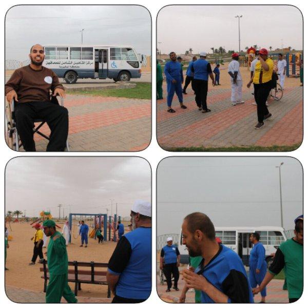 مركز التأهيل الشامل بـ #البكيرية يقيم رحلة ترفيهية للنزلاء بتواجد الطاقم الطبي، لمشاهدة الأجواء الماطرة.