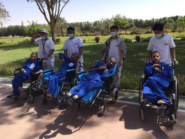 يوم مفتوح لنزلاء مركز التأهيل الشامل بـ #بريدة في مضمار الاسكان بتواجد الاخصائيين والممرضين ..