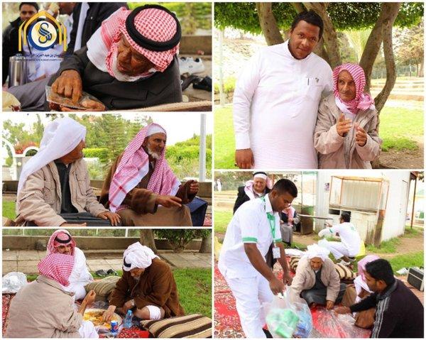 نزهة لآبائنا بدار رعاية المسنين في أبها.